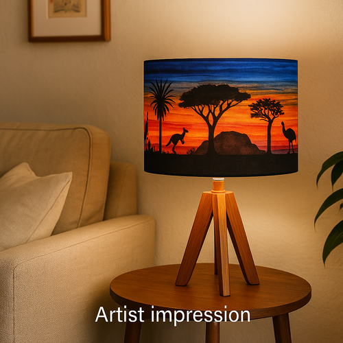 Australian Silhouette “Landscape” Applique Pattern