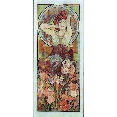  Graeme Ross Cross Stitch Chart - Amethyst