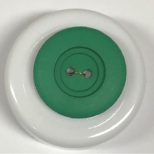 Button - 19mm Emerald Green