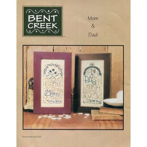 Mom & Dad Cross Stitch