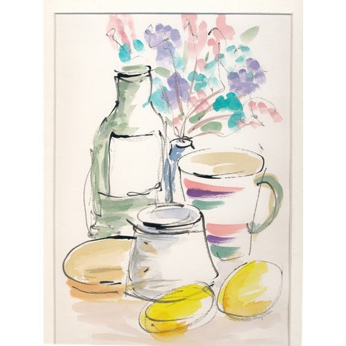 Belinda Ingram Watercolour - Still Life & Flowers
