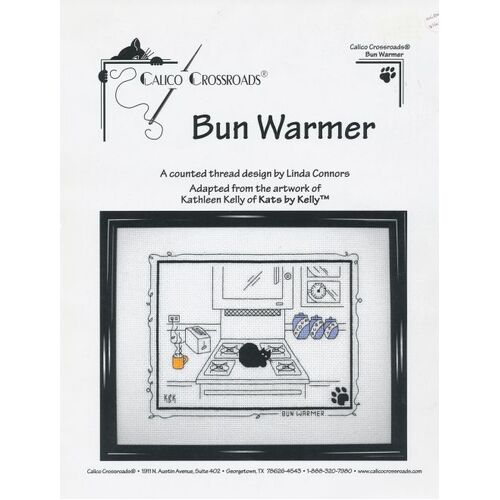 Calico Crossroads Bun Warmer Cross Stitch Chart