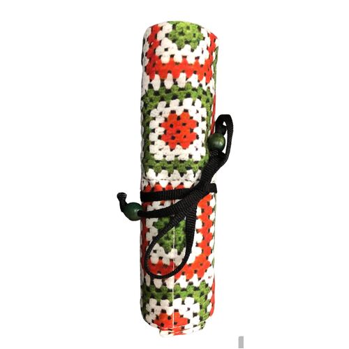 Crochet/Craft Tool Wrap - Crochet Squares