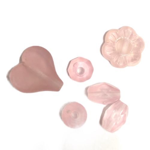 Bead - Chi Frosted Mixed Size & Shape