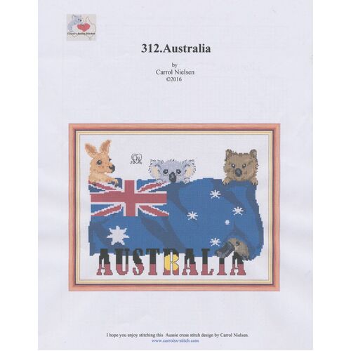 Australia Cross Stitch Chart 312