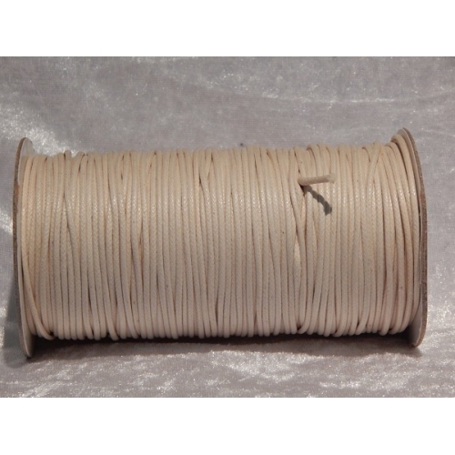 Leather (Imitation) Thonging  - 2mm White