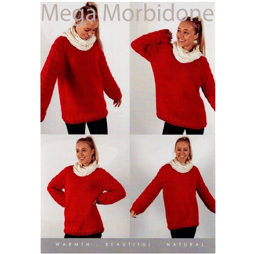 Mega Morbidone Raglan Sweater CY006