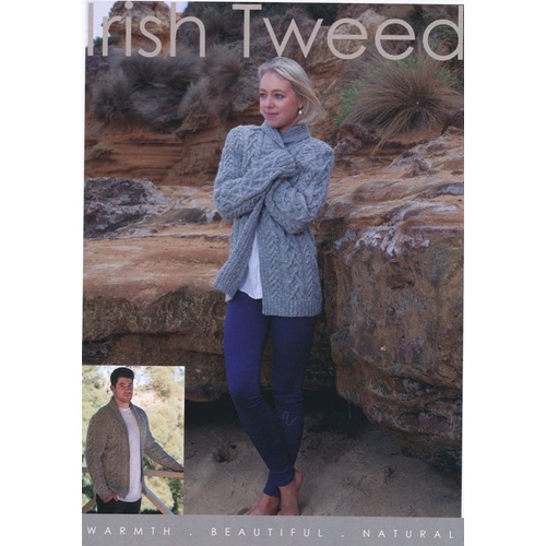 Irish Tweed Women's Silver Bell Cardigan CY008