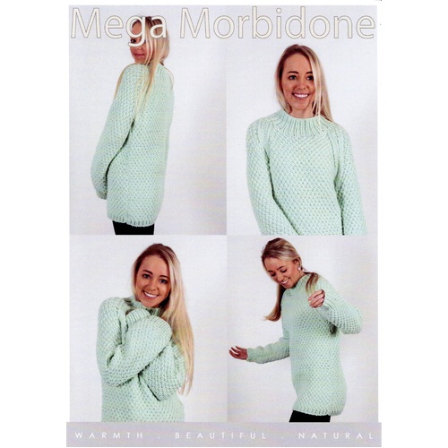 Mega Morbidone Mint Sweater CY010