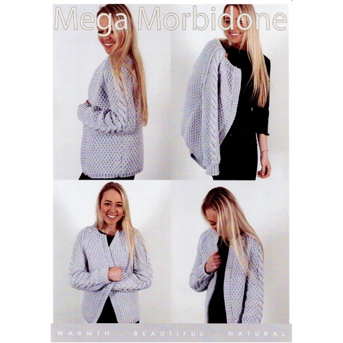 Mega Morbidone Silver Cardigan CY011