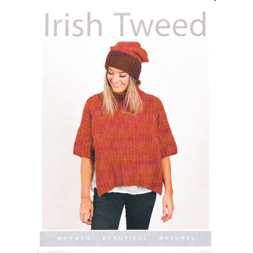 CY075 - Poncho Top & Beanie