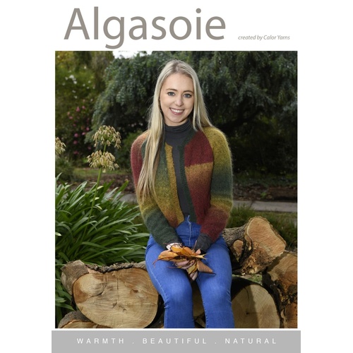 CY122 Autumn Cardigan (Intermediate Knitting)