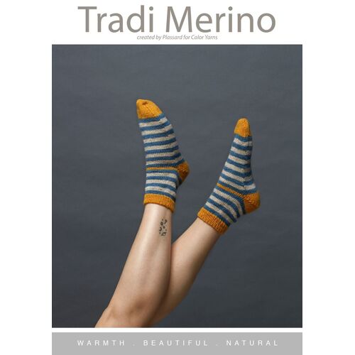 Plassard Tradi Merino Stripe Socks CY162