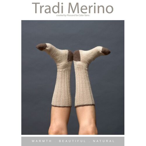 CY164 - Plassard Tradi Merino Rib Socks