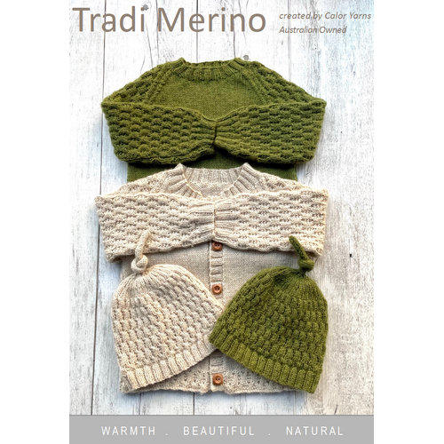 Honeycomb Sweater, Cardigan, Hat