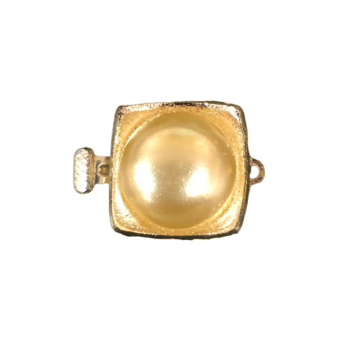 Clasp - Pearl/Silver 1 String