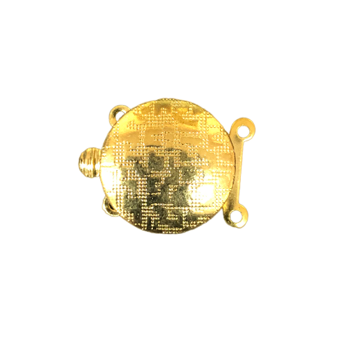 Clasp - Large 2 Hole Gold