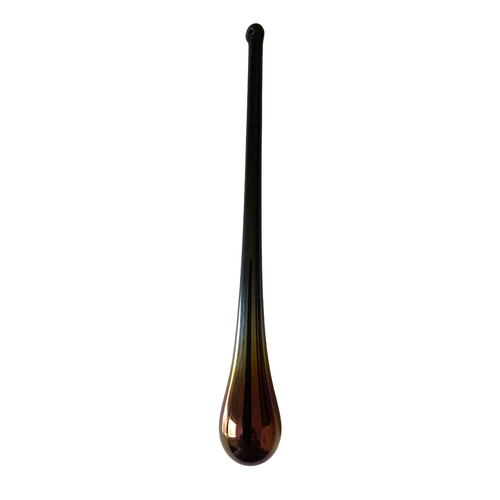 Glass Drops Mixed 8cm Black/GoldRed