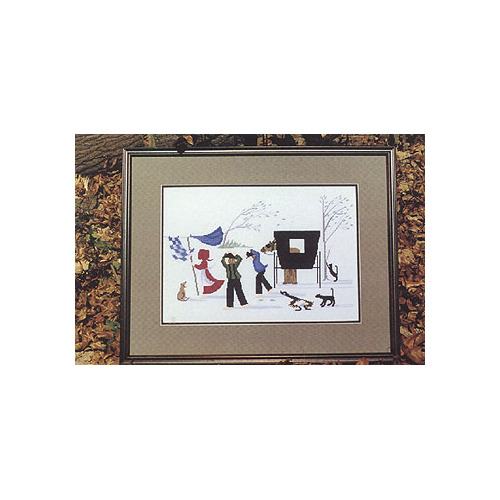 A Windy Day Cross Stitch - DG13