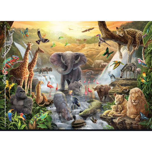Carlie Edwards Collection - Africa Panel DV6010