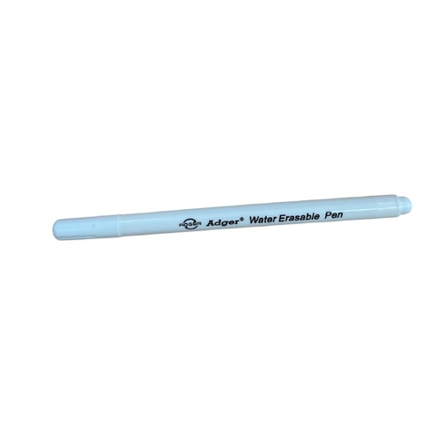 Fidger Adger Water-Erasable Fabric Marking Pen - WHITE