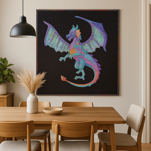 Dragon Applique Quilt Pattern
