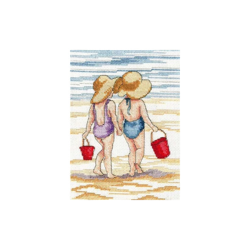 All Our Yesterdays Little Red Buckets Faye Whittaker Cross Stitch Chart