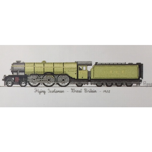 Flying Scotsman & Lyn - Ross Originals Cross Stitch Chart