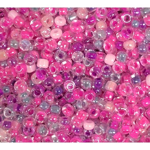 Bead - Glass Beads Mixed - 100gms