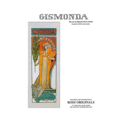  Graeme Ross Cross Stitch Chart - Gismonda
