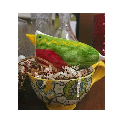 Green Bird - Cross Stitch Pattern