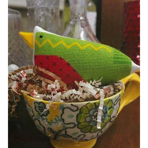 Green Bird – Chubby Little Feathered Friend