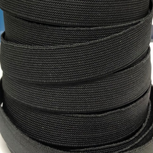 Elastic - 20mm Non Roll Black