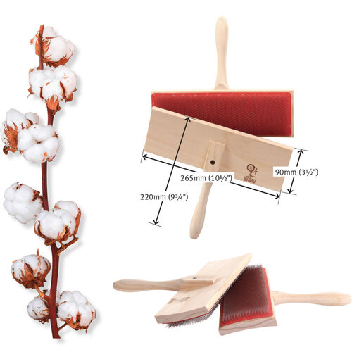 Ashford Hand Carder Wide Cotton 190 PPSI 265x90mm