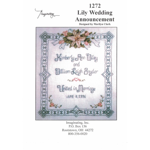 Lily Wedding Announcement