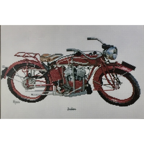  Graeme Ross Cross Stitch Chart - Indian 
