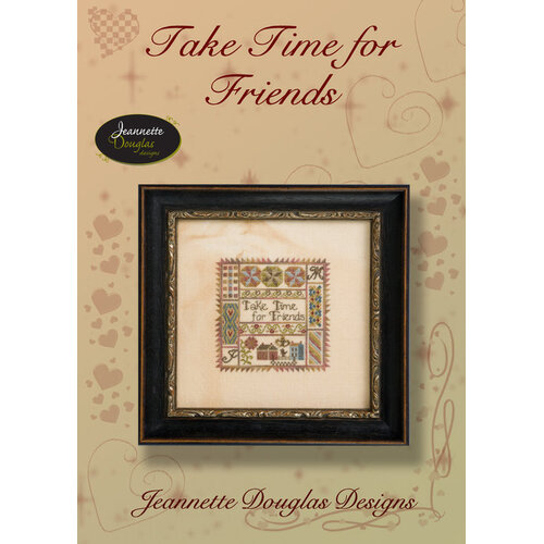 Take Time for Friends Cross Stitch
