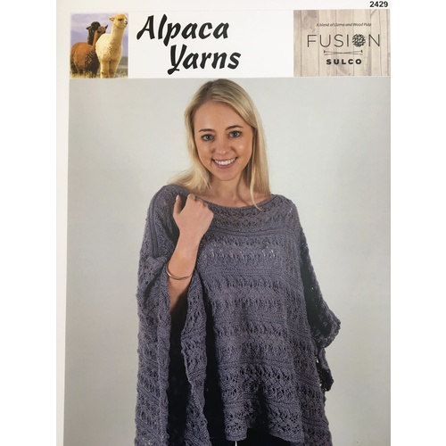 2429 - Fusion Sulco Lace Poncho