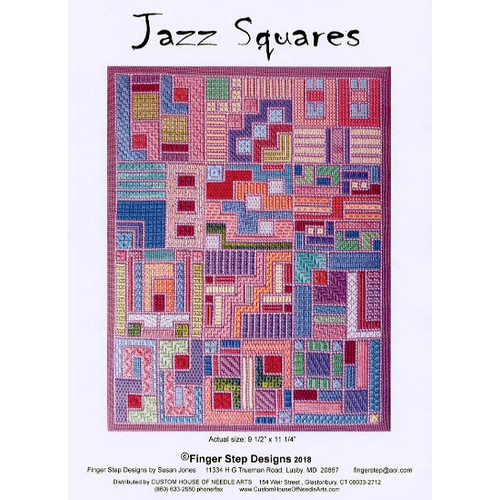 Jazz Squares - Cross Stitch Pattern