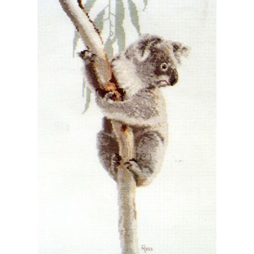  Graeme Ross Cross Stitch Chart - Koala 