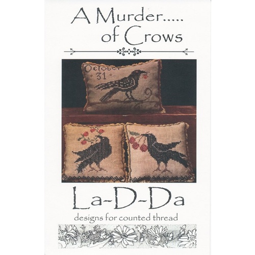 A Murder of Crows Cross Stitch Pattern
