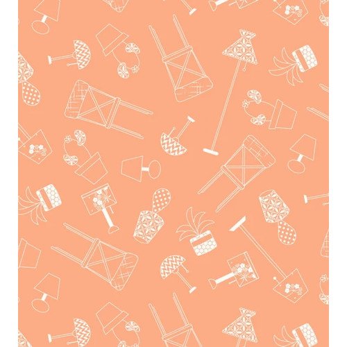 Fabric - Make Yourself at Home - Home Furnishings - Orange