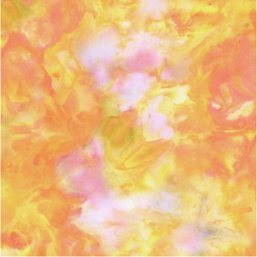 Fabric - Fire and Ice - Yellow Ice Dyed