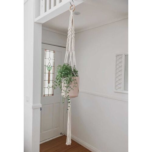 Macrame Cotton Cord Plant Hanger