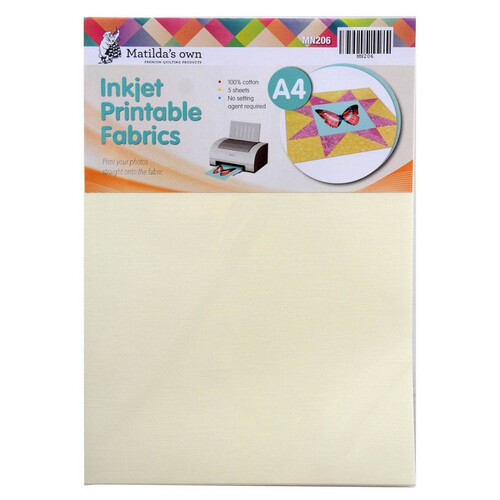 Matilda's Own Inkjet Printable Fabrics
