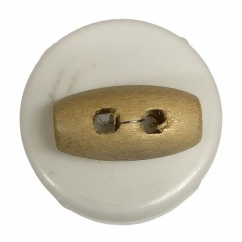 Button - Toggle - 20mm Light Wood