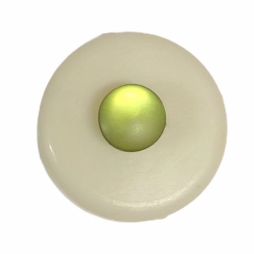 Button - 8mm Pale Green Matt