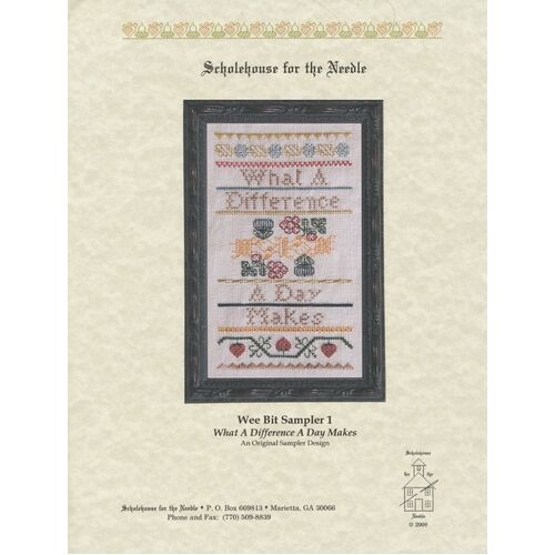 Wee Bit Sampler 1 Cross Stitch Chart