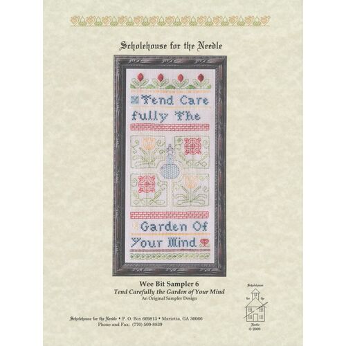 Wee Bit Sampler 6 Cross Stitch Chart