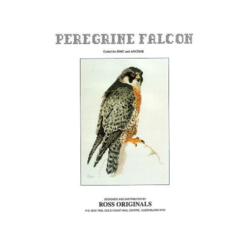 Ross Originals Cross Stitch Chart - Peregrine Falcon